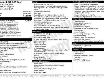 Used 2023 Genesis GV70 3.5T Sport w/ Sport Prestige Package
