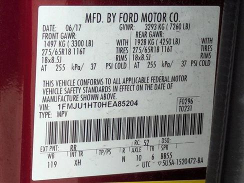 Used 2017 Ford Expedition XLT w/ Equipment Group 202A RWD image 20