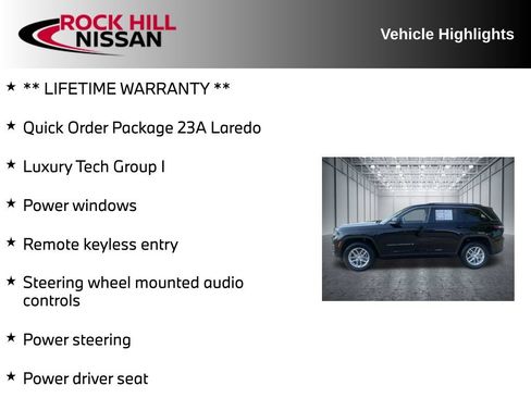 Used 2023 Jeep Grand Cherokee Laredo w/ Luxury Tech Group I AWD/4WD image 5