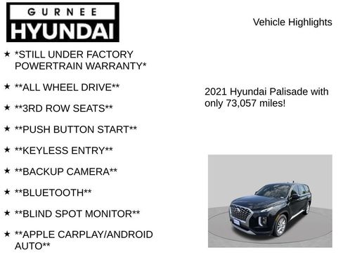 Used 2021 Hyundai Palisade SE AWD/4WD image 7
