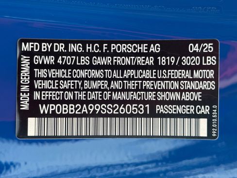 Used 2025 Porsche 911 Targa 4 GTS AWD/4WD image 36