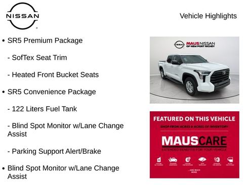 Used 2024 Toyota Tundra SR5 w/ SR5 Premium Package RWD image 8