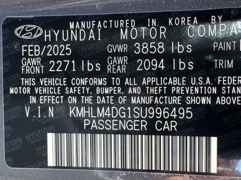 New 2025 Hyundai Elantra Sport image 29