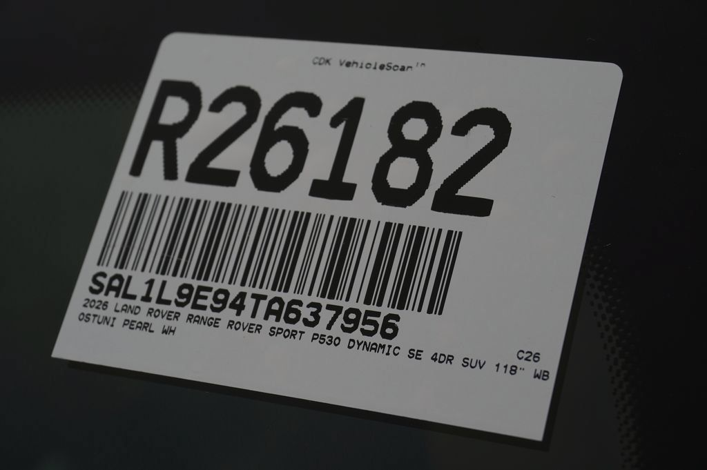 New 2026 Land Rover Range Rover Sport Dynamic SE AWD/4WD image 35