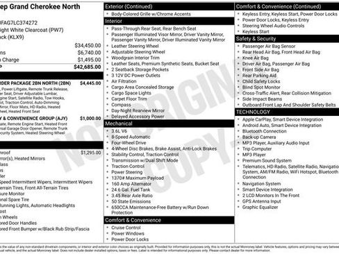 Used 2020 Jeep Grand Cherokee Laredo w/ Quick Order Package 2BN North AWD/4WD image 22