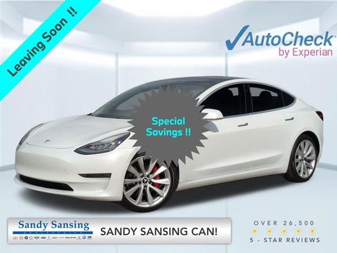 Used 2018 Tesla Model 3 Long Range AWD/4WD image 1
