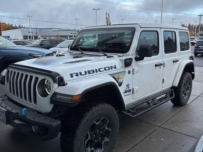 Used 2021 Jeep Wrangler Unlimited Rubicon 4xe w/ Steel Bumper Group