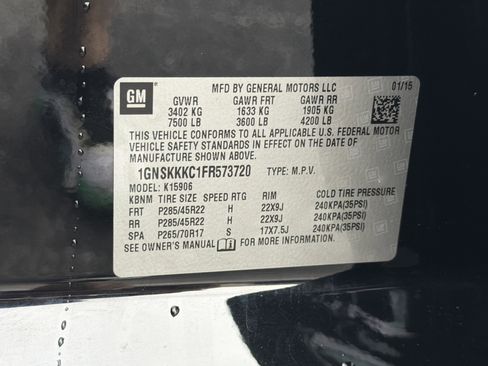 Used 2015 Chevrolet Suburban LTZ image 36
