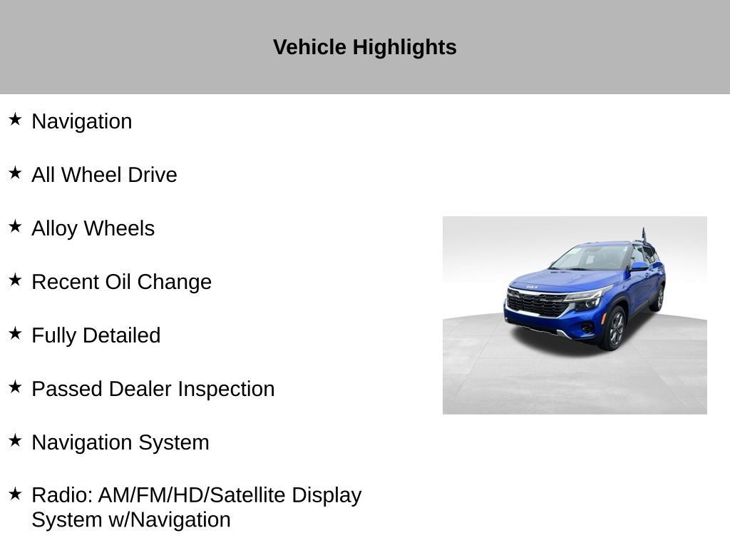 Certified 2024 Kia Seltos S AWD/4WD image 10