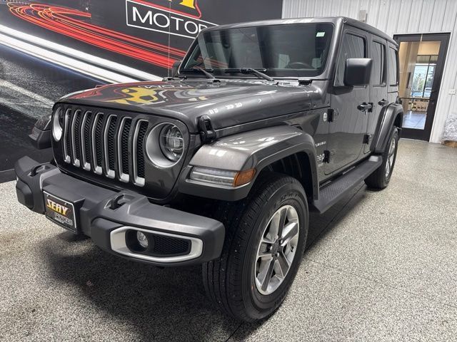 Used 2022 Jeep Wrangler Unlimited Sahara w/ LED Lighting Group AWD/4WD image 2