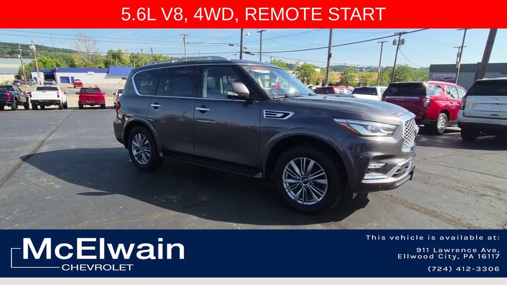 Used 2024 INFINITI QX80 Luxe AWD/4WD image 3