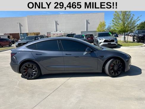 Used 2023 Tesla Model 3 Performance AWD/4WD image 2