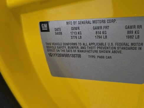 Used 2008 Chevrolet Corvette Coupe image 13