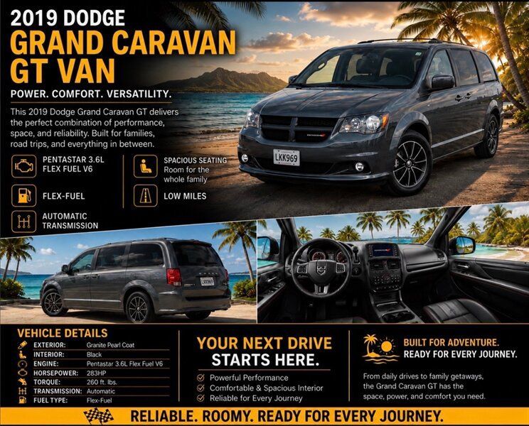 Used 2019 Dodge Grand Caravan SXT FWD image 1