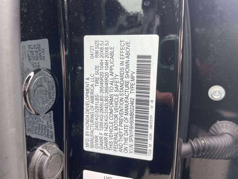 Certified 2021 Honda Passport Touring image 20