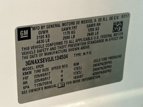 Used 2018 Chevrolet Equinox LT AWD/4WD image 31