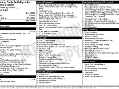 Certified 2023 Hyundai Santa Fe Calligraphy AWD/4WD image 33