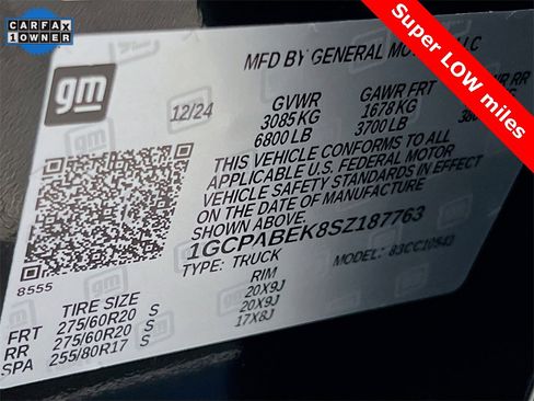 Used 2025 Chevrolet Silverado 1500 Custom w/ Turbomax Blackout Package image 29