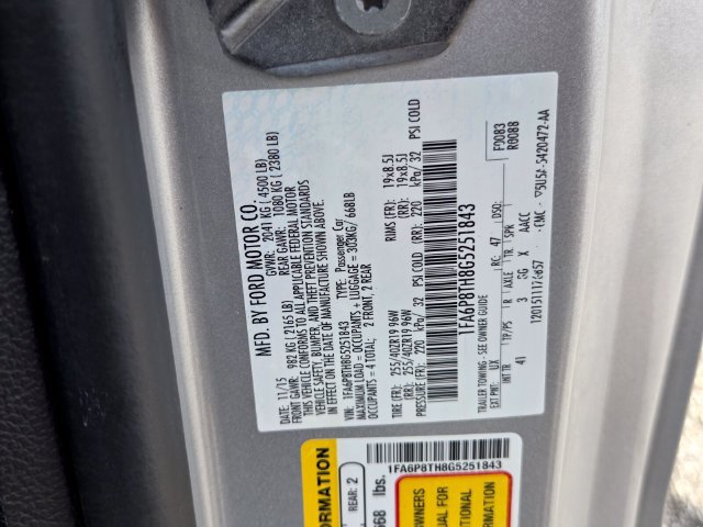 Used 2016 Ford Mustang Premium w/ Equipment Group 201A RWD image 20