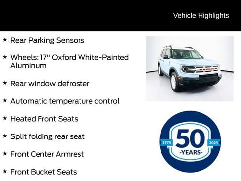 Used 2023 Ford Bronco Sport Heritage w/ Heritage Convenience Package AWD/4WD image 11