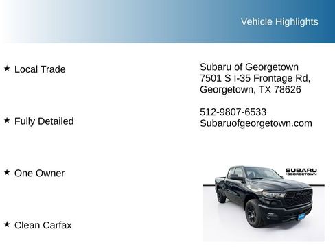 Used 2025 RAM 1500 Tradesman w/ Night Edition image 10