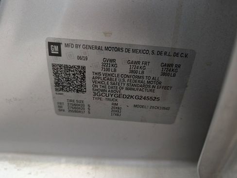 Used 2019 Chevrolet Silverado 1500 LTZ w/ LTZ Plus Package image 40