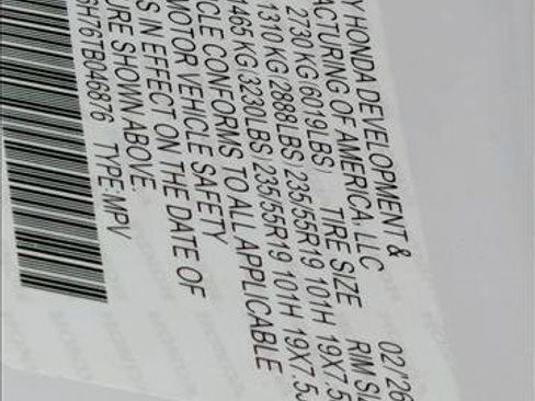 New 2026 Honda Odyssey Sport-L image 16