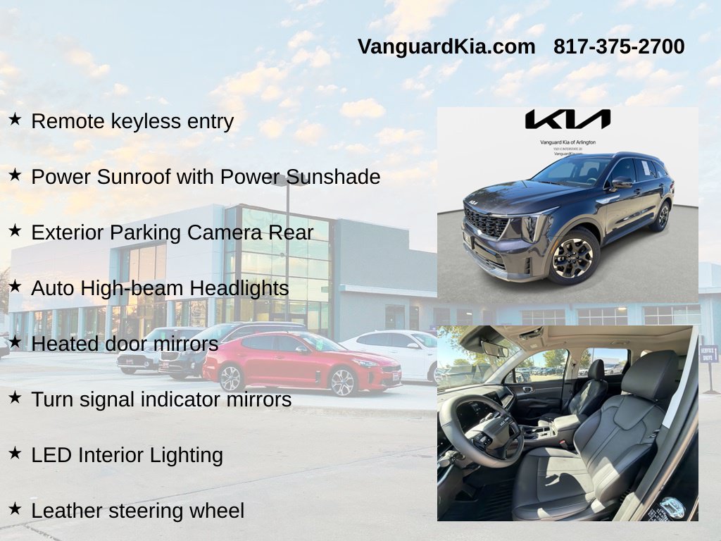 Used 2026 Kia Sorento S w/ S Panoramic Sunroof Package FWD image 12