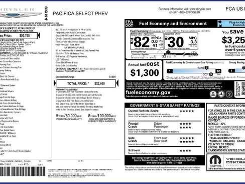 Used 2024 Chrysler Pacifica Limited FWD image 19