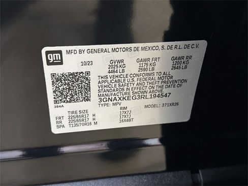 Used 2024 Chevrolet Equinox LT w/ LPO, Floor Liner Package image 29