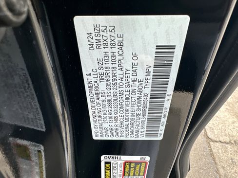 Certified 2024 Honda Odyssey EX-L image 30