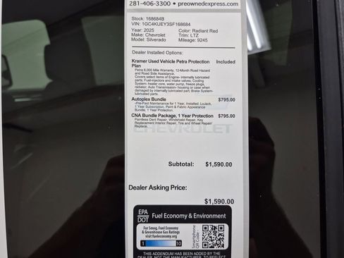 Used 2025 Chevrolet Silverado 3500 LTZ w/ LTZ Texas Edition image 35