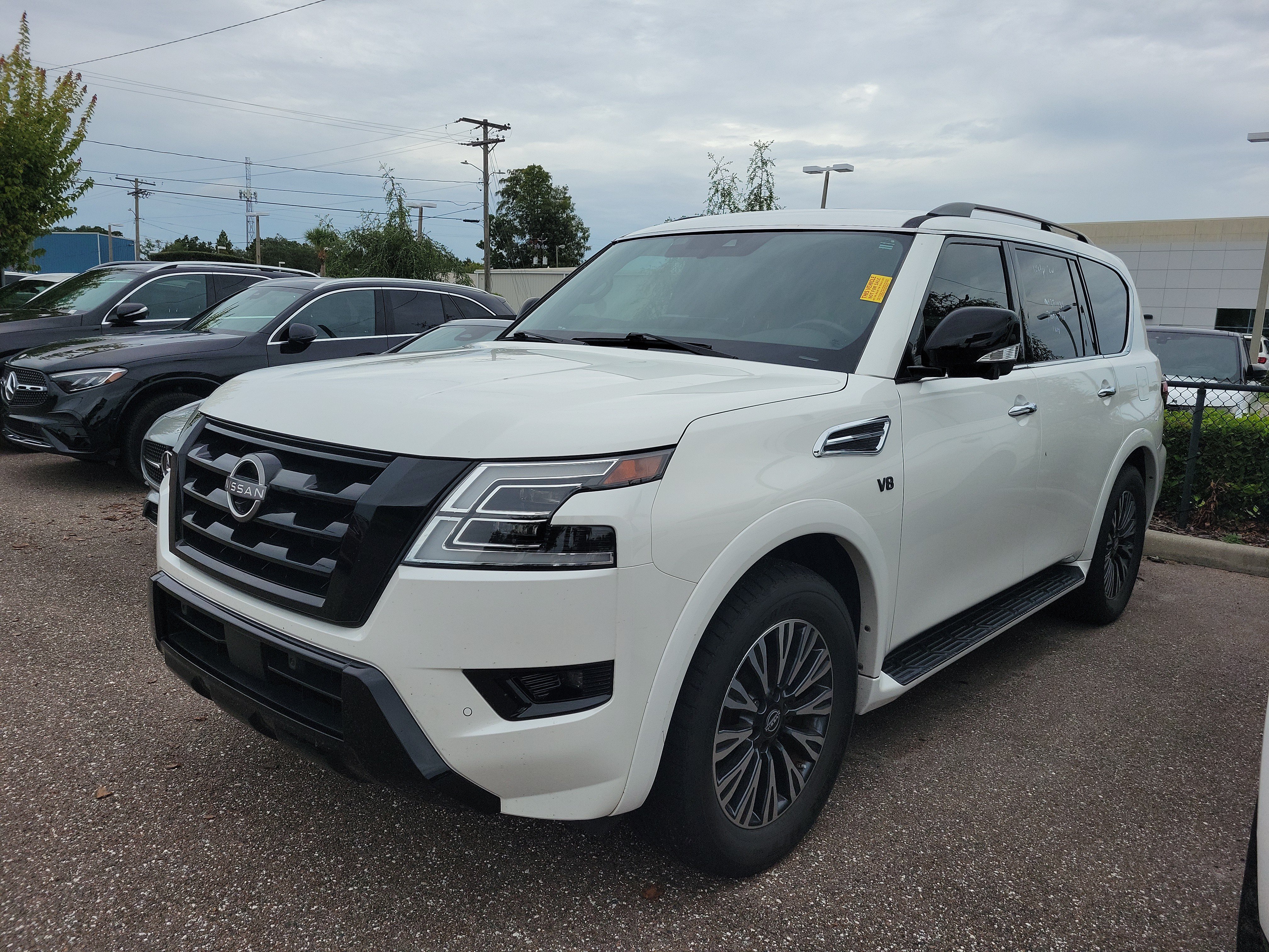 Used 2021 Nissan Armada SL w/ Midnight Edition Package RWD image 1