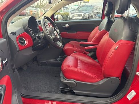 Used 2015 FIAT 500 Lounge w/ Luxury Leather Package image 14