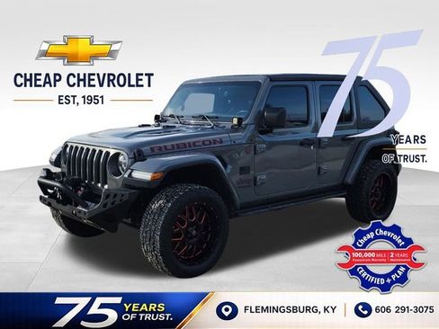 Used 2020 Jeep Wrangler Unlimited Rubicon AWD/4WD image 1