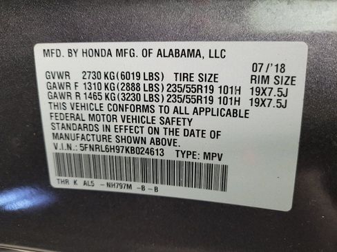 Used 2019 Honda Odyssey Elite image 33