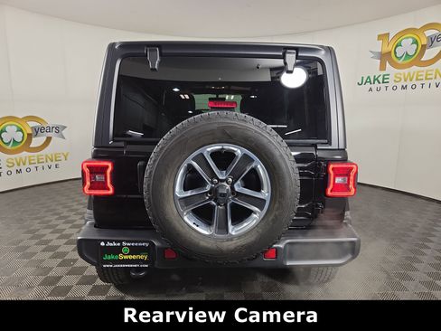 Used 2022 Jeep Wrangler Unlimited Sahara w/ LED Lighting Group image 7