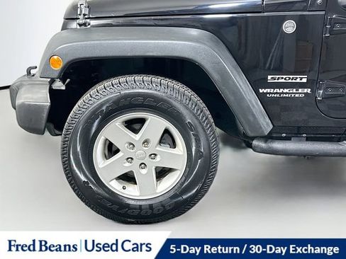 Used 2016 Jeep Wrangler Unlimited Sport w/ Quick Order Package 24S AWD/4WD image 28