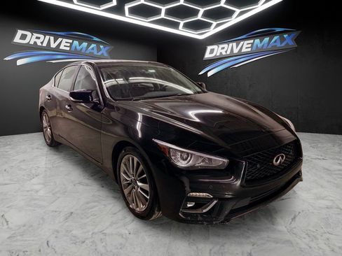 Used 2021 INFINITI Q50 Luxe AWD/4WD image 3