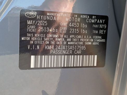 New 2025 Hyundai Sonata SE image 33