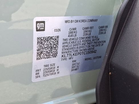 New 2026 Chevrolet Trax ACTIV w/ Sunroof Package FWD image 18