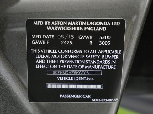 Used 2019 Aston Martin Rapide AMR RWD image 20