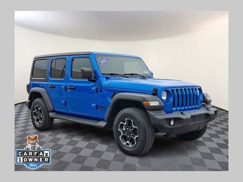 Used 2021 Jeep Wrangler Unlimited Sport AWD/4WD image 1