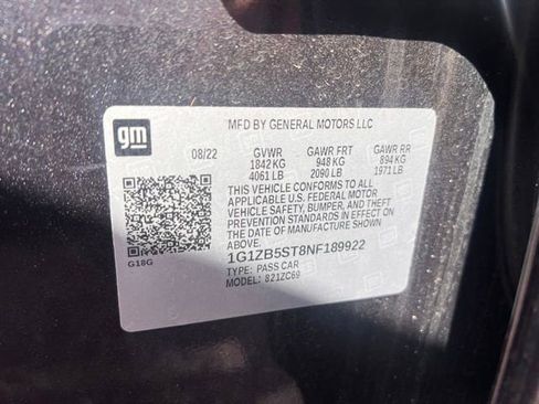 Used 2022 Chevrolet Malibu LS w/ LPO, Convenience Package 1 FWD image 6