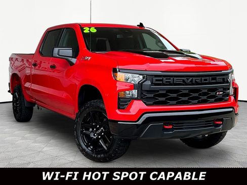 Used 2026 Chevrolet Silverado 1500 Custom Trail Boss AWD/4WD image 3