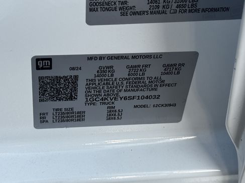 Used 2025 Chevrolet Silverado 3500 High Country w/ High Country Premium Package AWD/4WD image 29