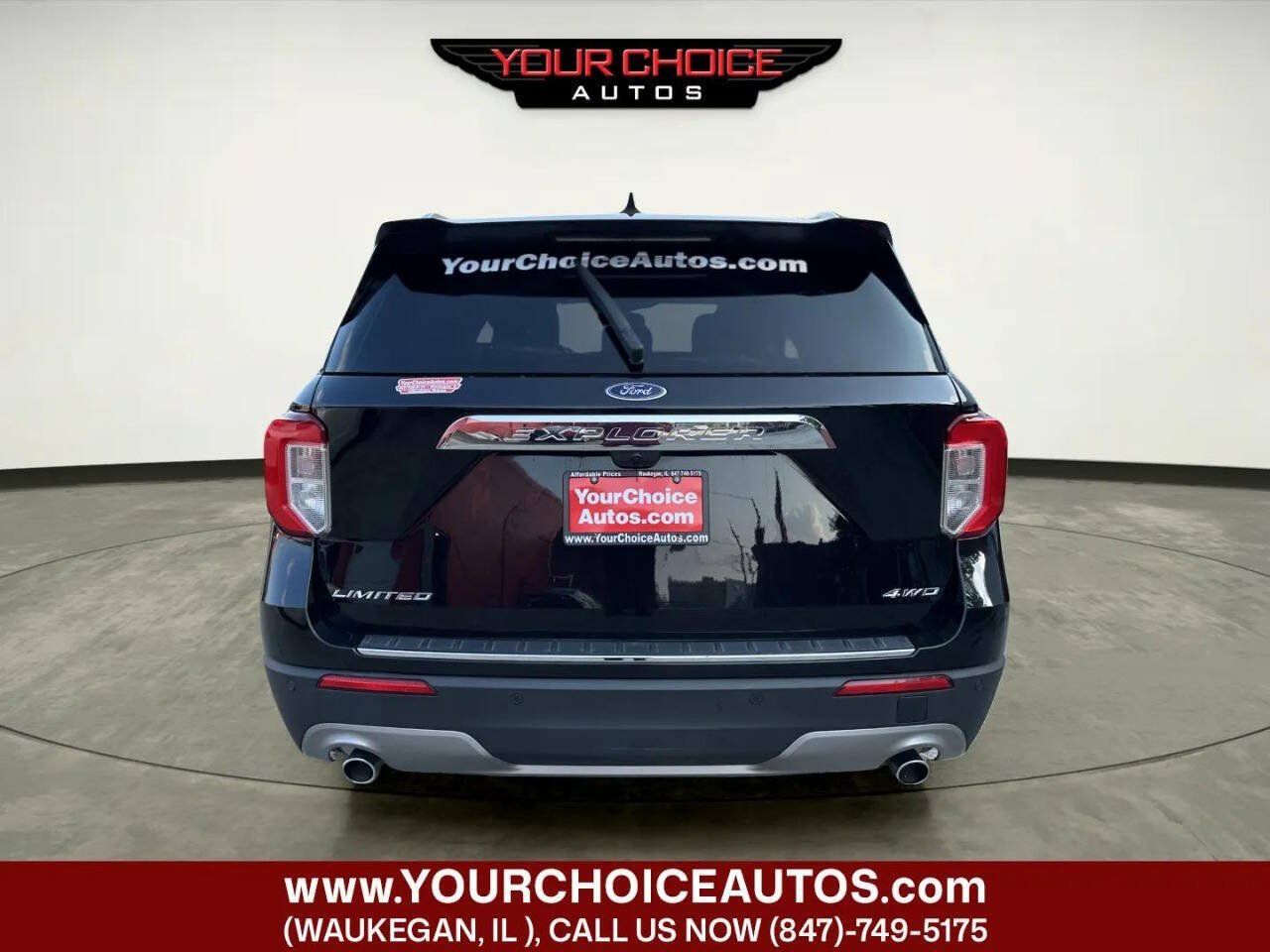 Used 2021 Ford Explorer Limited w/ Equipment Group 301A AWD/4WD image 4