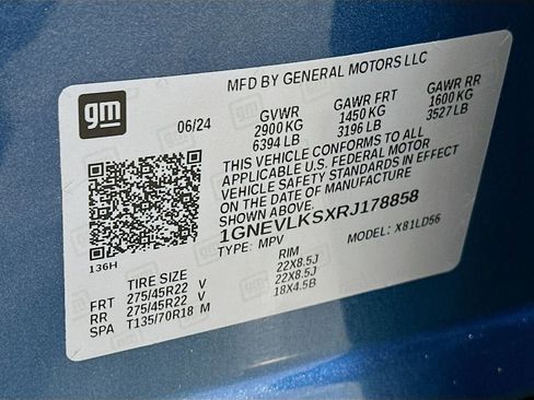 Used 2024 Chevrolet Traverse RS AWD/4WD image 35
