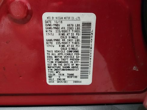 Used 2017 Nissan Rogue S AWD/4WD image 33