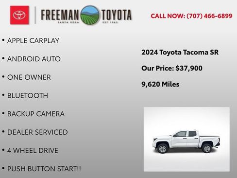 Used 2024 Toyota Tacoma SR AWD/4WD image 5